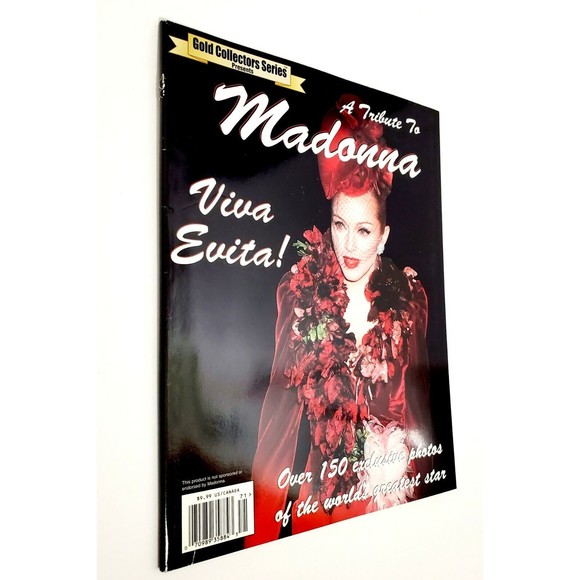 A Tribute To Madonna BOOK Gold Collectors Series Viva Evita Rare 1st-ed HTF VGC - Picture 8 of 9